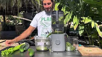 FRESH Green Juice using the Nama J2 | COLD PRESS JUICER